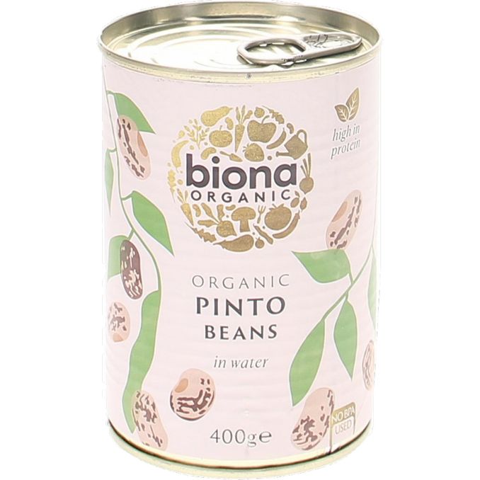Biona Organic Pinto Beans in Water 400g