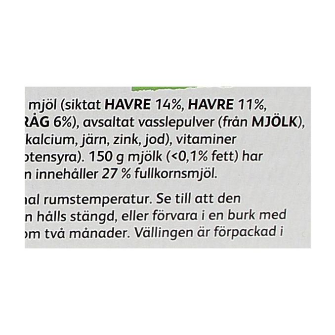 Semper Fullkornsvälling 1 år 6-pack
