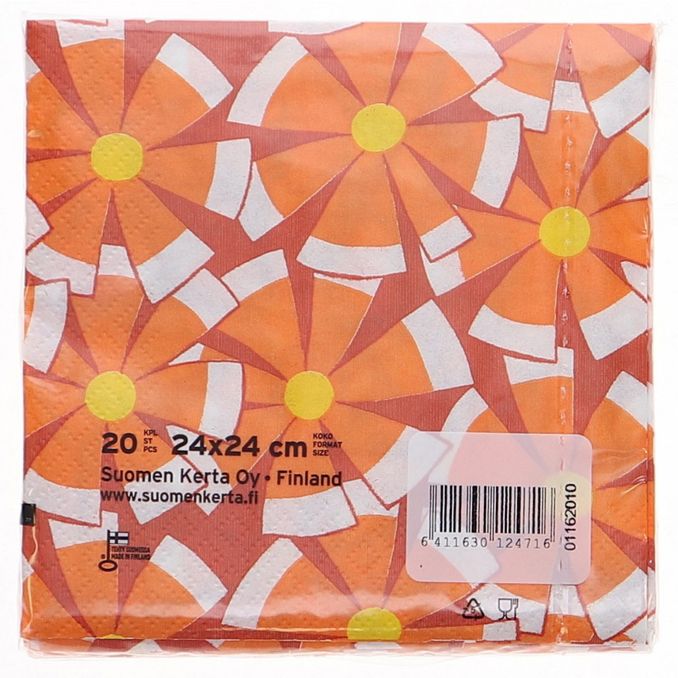 Näringsinnehåll Servetter Orange 20st 