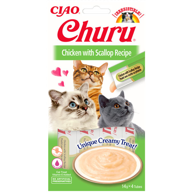 CIAO Katzensnack mit Jakobsmuscheln