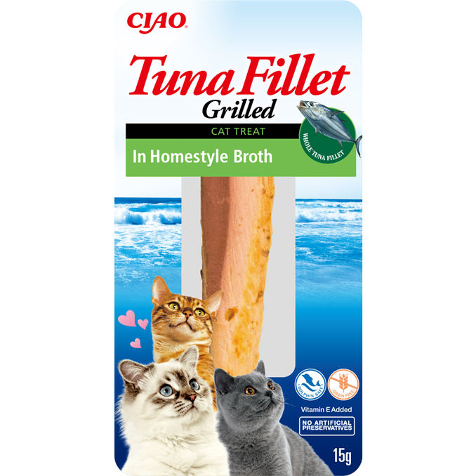 CIAO Katzensnack Thunfischfilet in Brühe