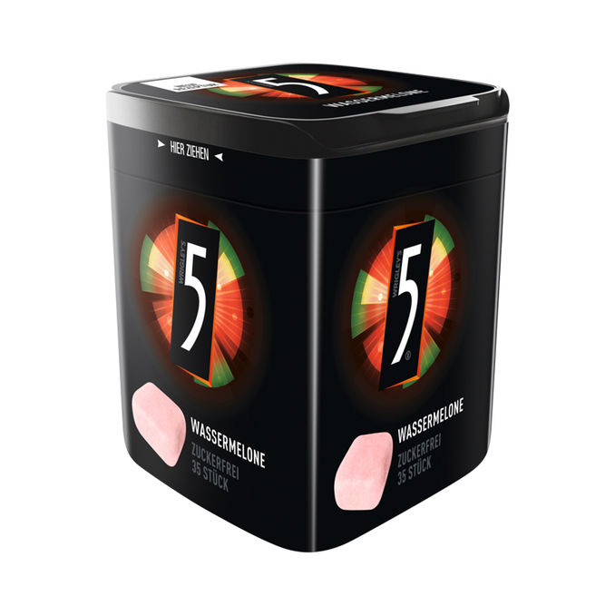 5 Gum Kaugummi Wassermelone