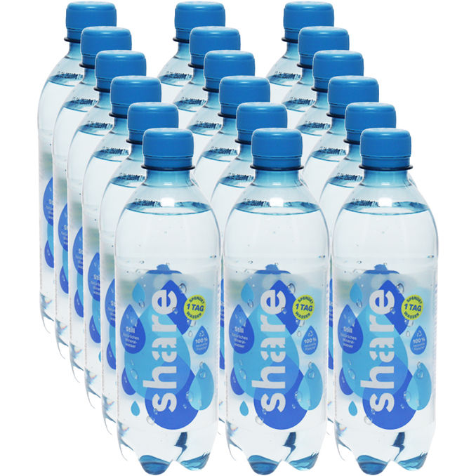 Share Natürliches Mineralwasser Still, 18er Pack (EINWEG) zzgl. Pfand