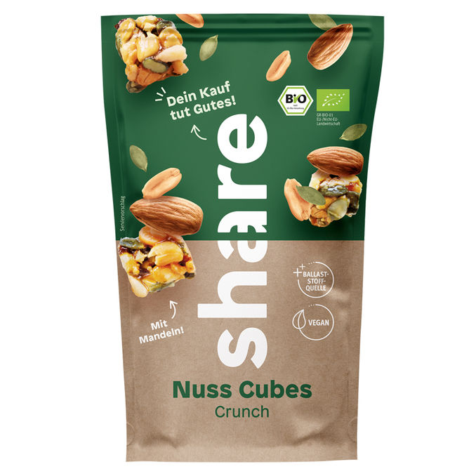 Share BIO Nuss Cubes Crunch