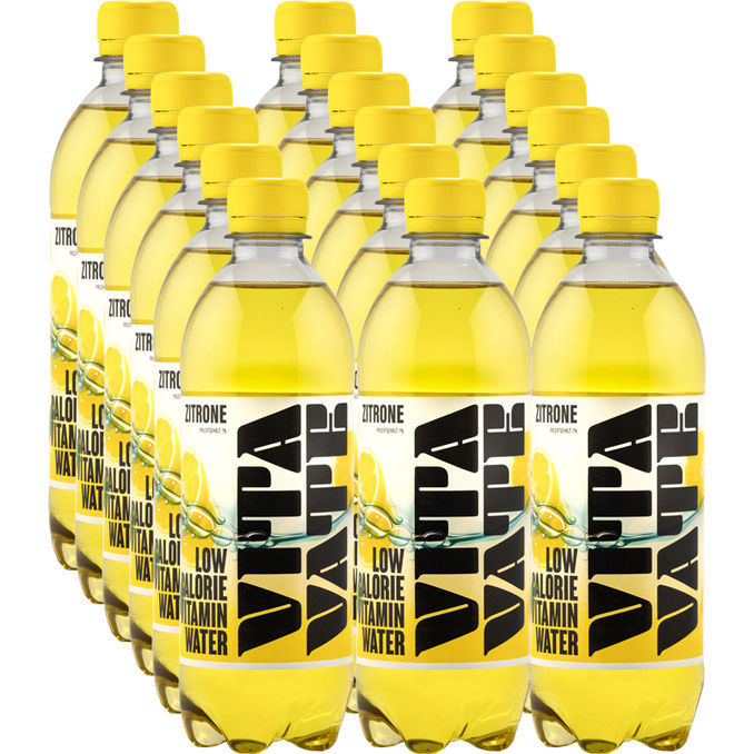 Vitavate Vitaminwasser Zitrone, 18er Pack (EINWEG) zzgl. Pfand