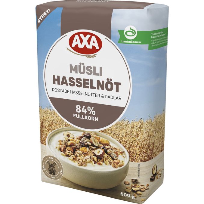 Axa Müsli Hasselnöt