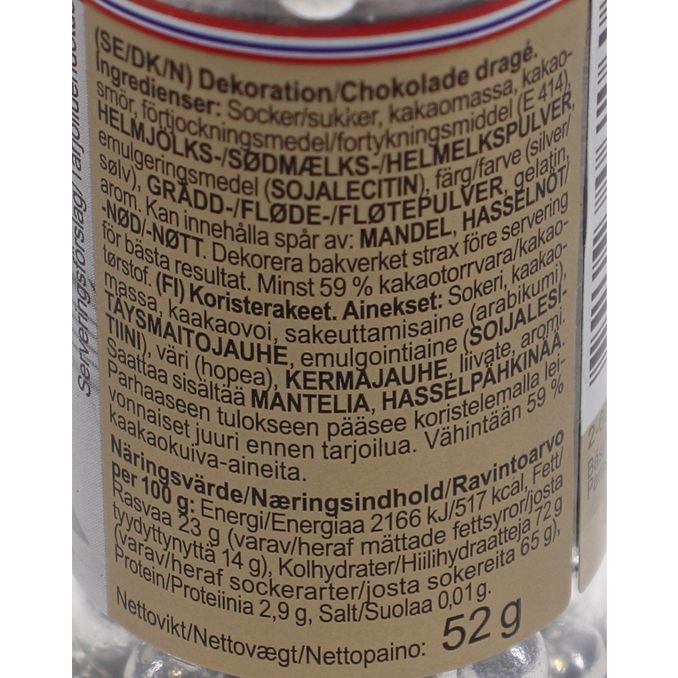 Dr. Oetker Silverpärlor Strössel Choklad