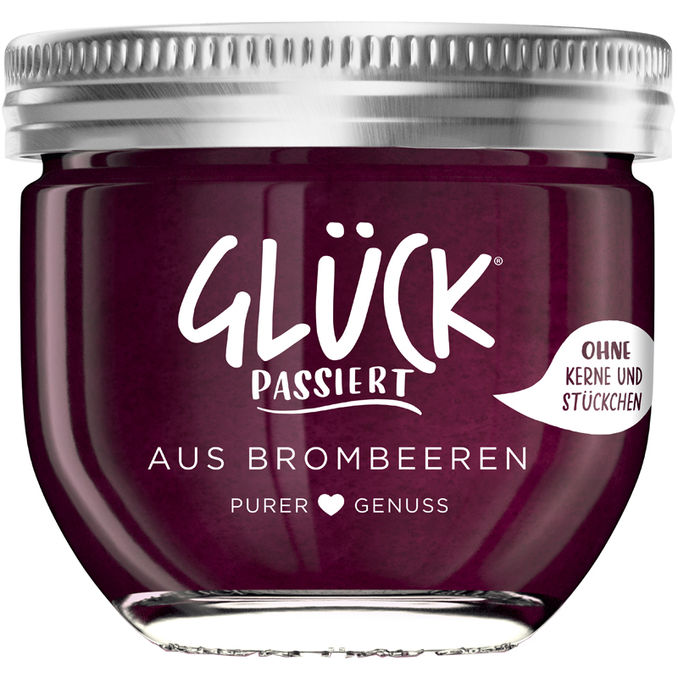 Glück Fruchtaufstrich Brombeere