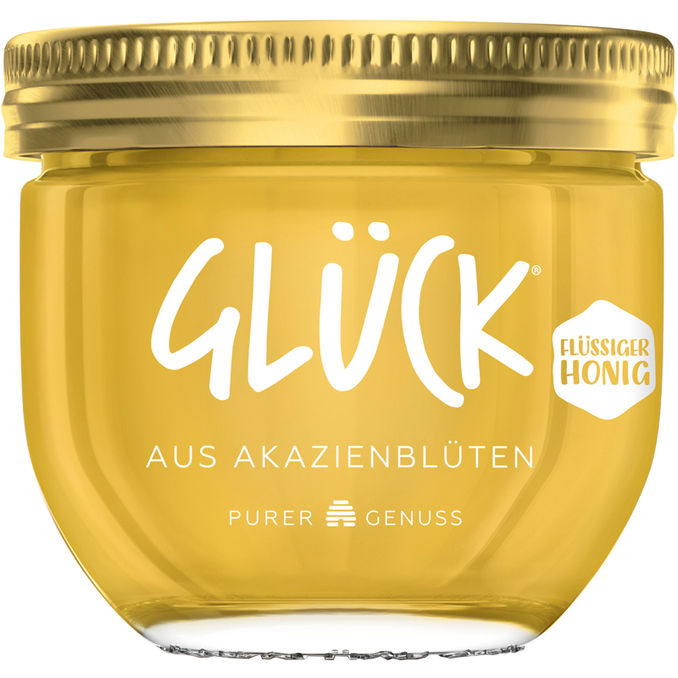 Glück Honig aus Akazienblüten