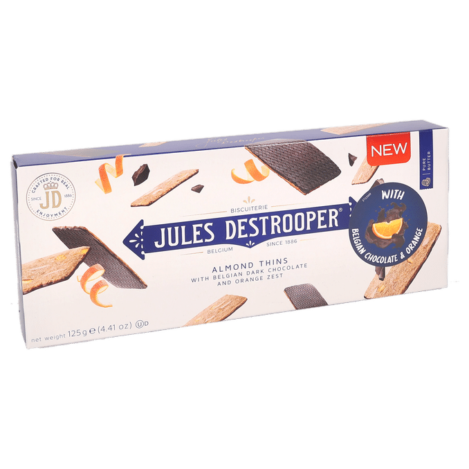 Jules Destrooper Mandelkex Choklad Apelsin