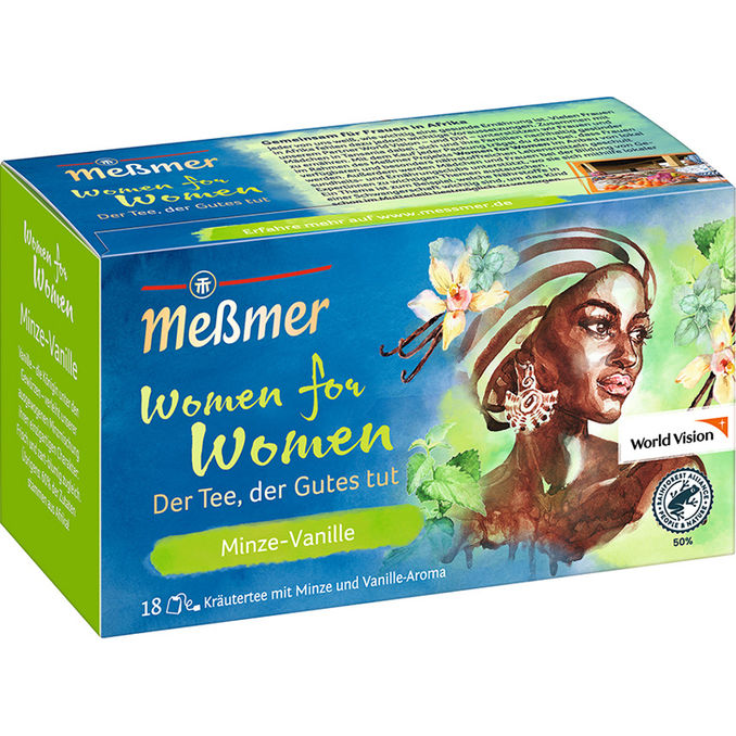 Meßmer Kräutertee Minze & Vanille