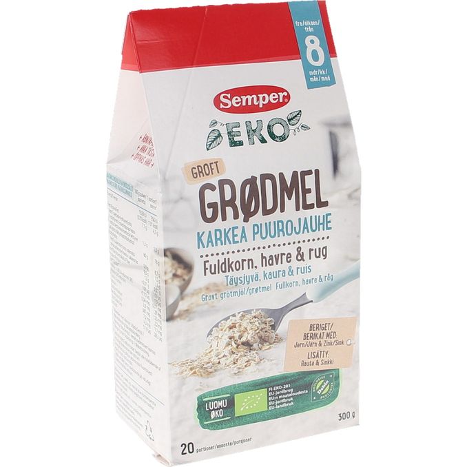 Semper Grötblandning Havre Råg Eko