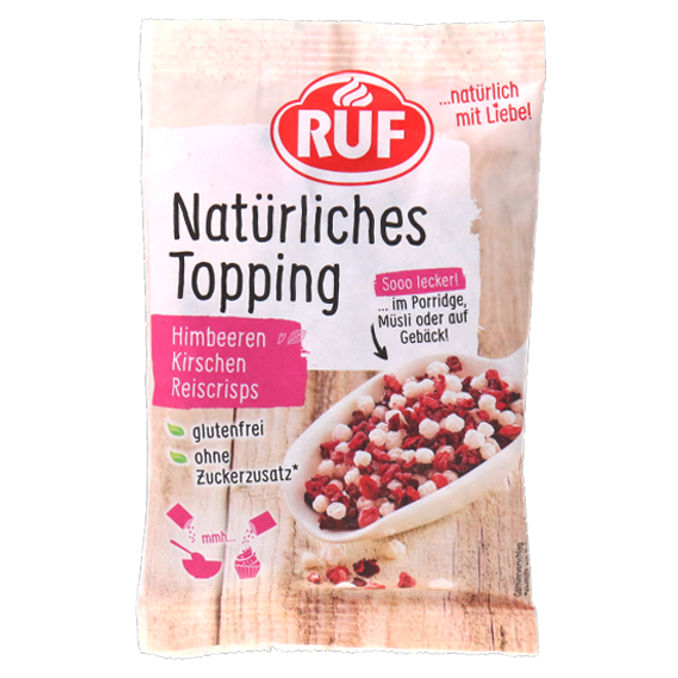 Ruf Natürliches Topping Himbeer-Kirsche