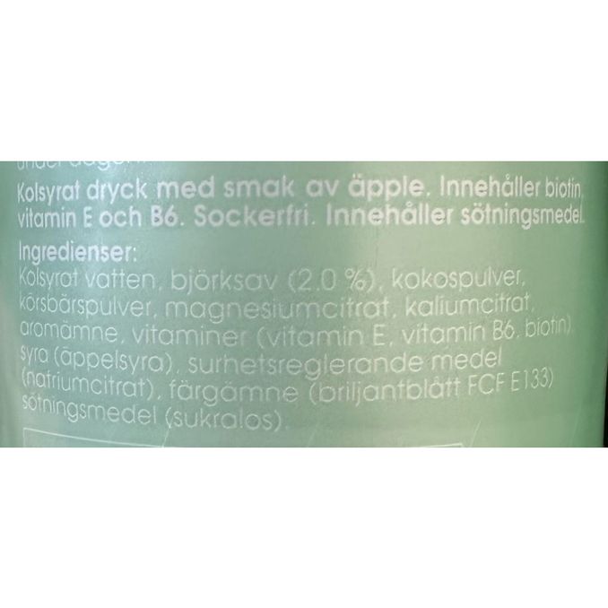 Clean Drink Vitamindryck Äpple 12-pack