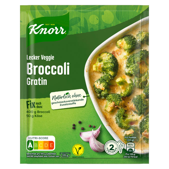 Knorr Fix Brokkoli Gratin