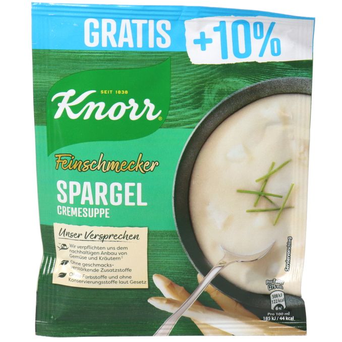Knorr Spargel Cremesuppe