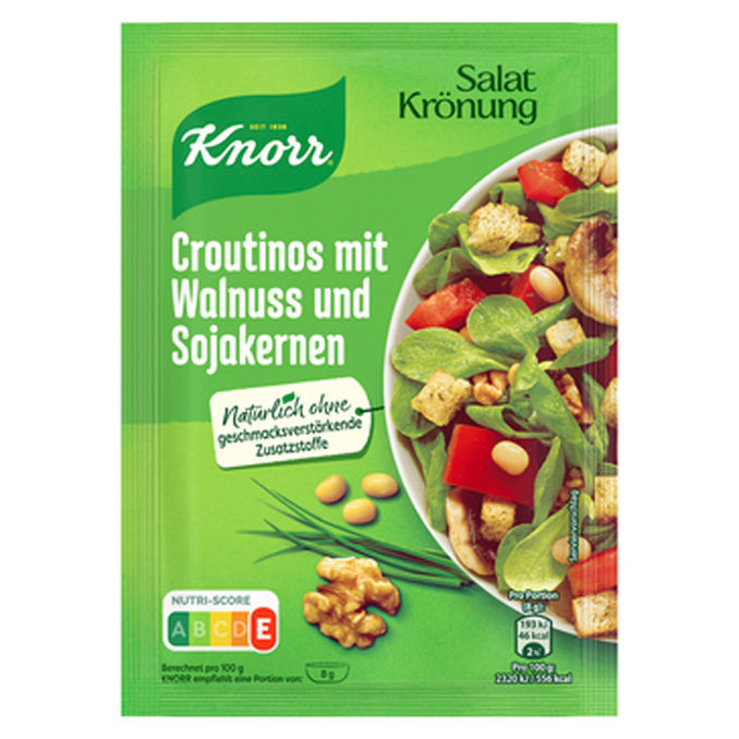 Knorr Croutons mit Walnüssen