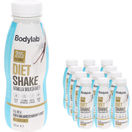 12-pak Bodylab Diet Shake Vanilla Ready To Drink Sugar Free 330ml