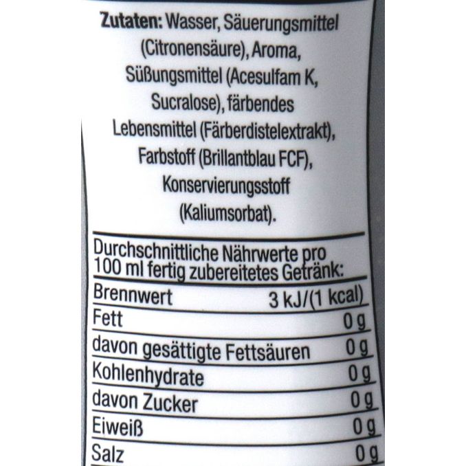Getränkesirup Waldmeister ohne Zucker, 375ml von Sodastream Motatos