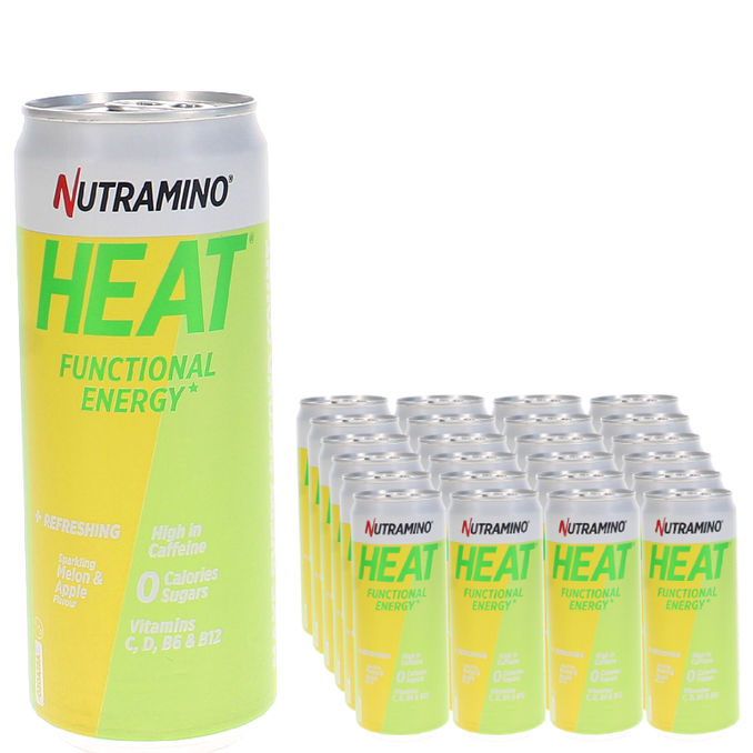 24-pak Nutramino HEAT Melon Apple