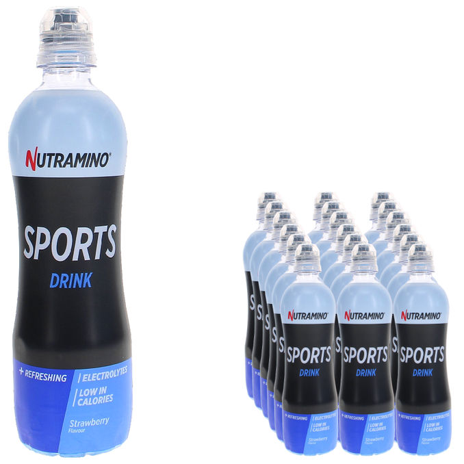 18-pak Nutramino Sports Drink Strawberry 55g