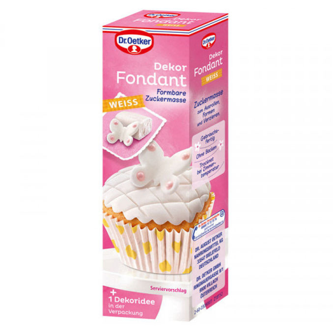 Dr. Oetker Dekor Fondant Weiß