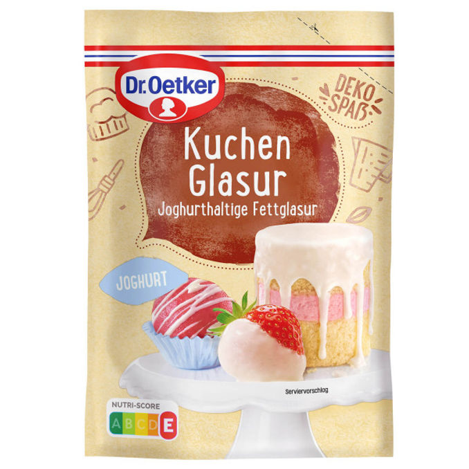 Dr. Oetker Joghurt Kuchenglasur