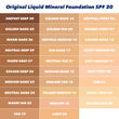 Tuotteen ravintosisältö: bareMinerals Meikkivoide Original Liquid Mineral Foundation SPF 20 Medium Tan 18 