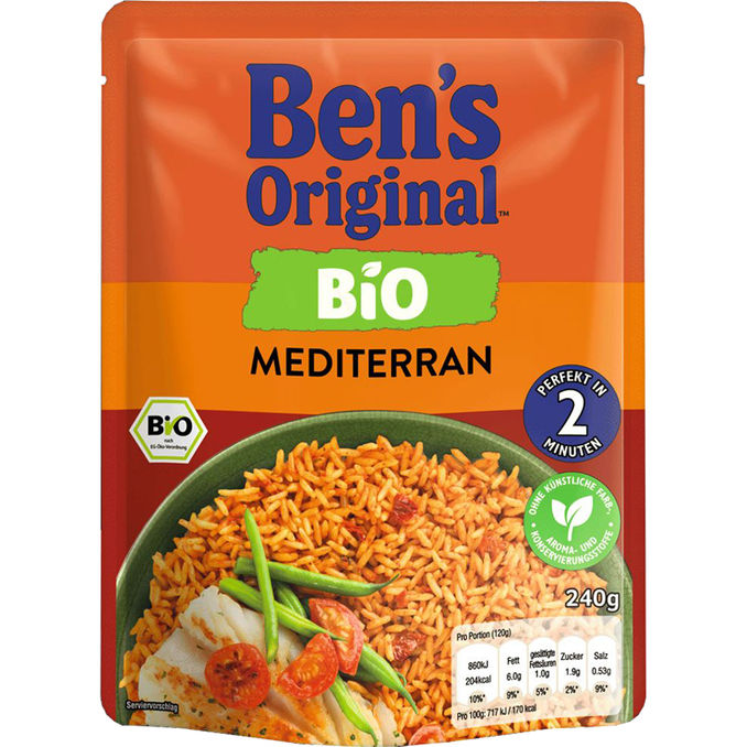 Ben's Original BIO Express Reis Mediterran