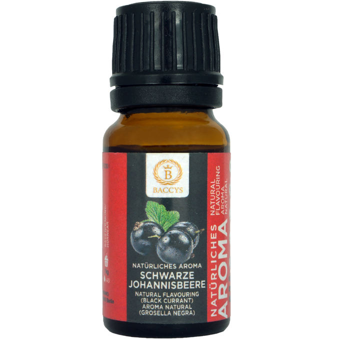 BACCYS Natürliches Aroma Schwarze Johannisbeere