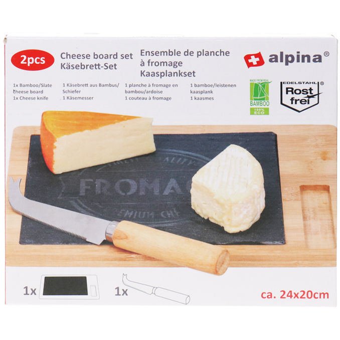Alpina Käsebrett-Set