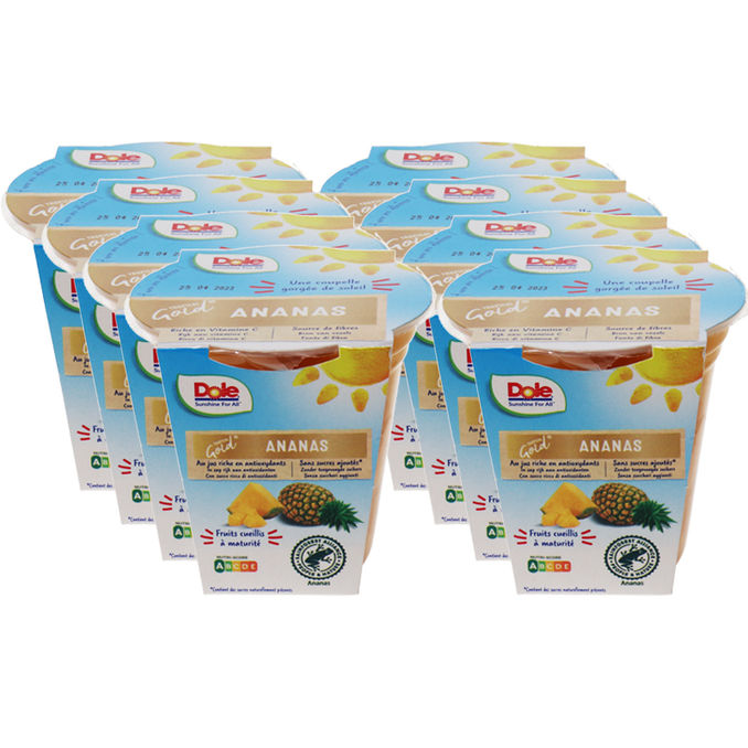 Dole Ananas-Stücke, 8er Pack