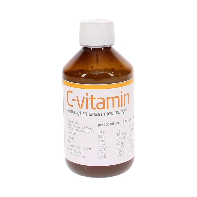 Fasciaklinikerna Flytande Kosttillskott C-vitamin Mango