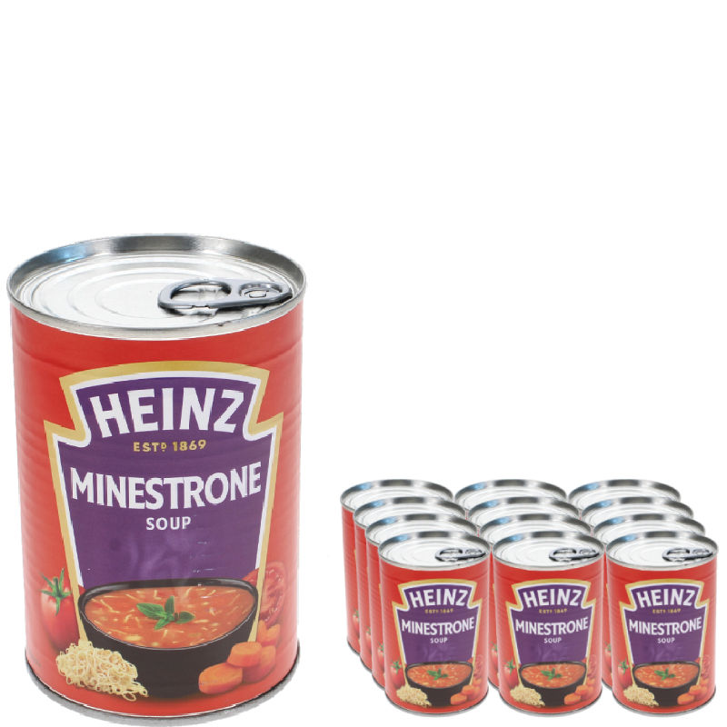 12-pak Heinz Minestrone Soup 400g, 12 X 400 G Fra Heinz | Motatos