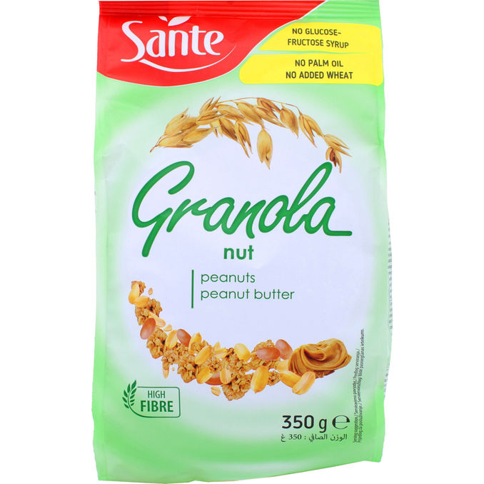 Sante Crunchy Granola m. Nødder 350 g