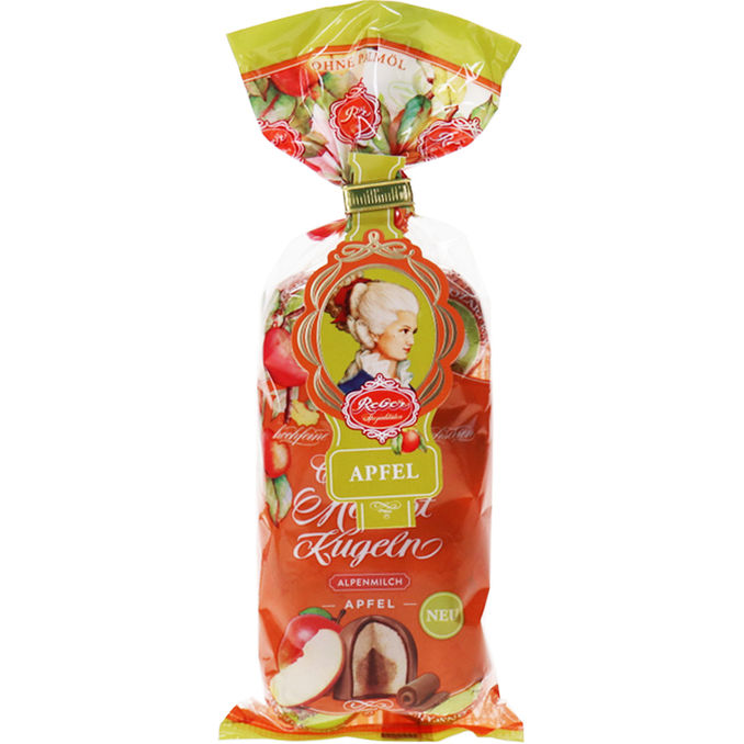 Reber Mozartkugeln Alpenmilch & Apfel