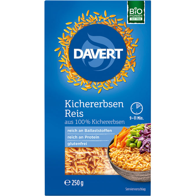 Davert BIO Kichererbsen Reis