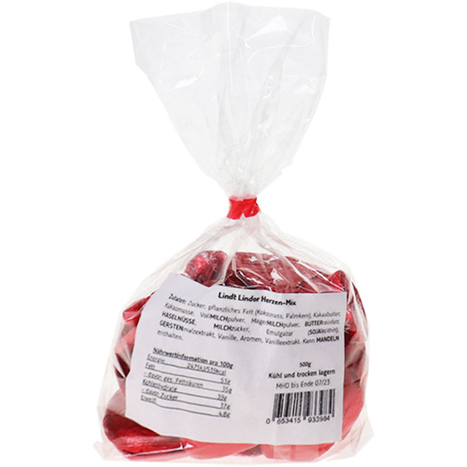 Lindt Lindor Schokoladen-Herzen