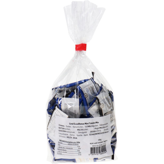 Lindt Mini-Schokoladentafeln