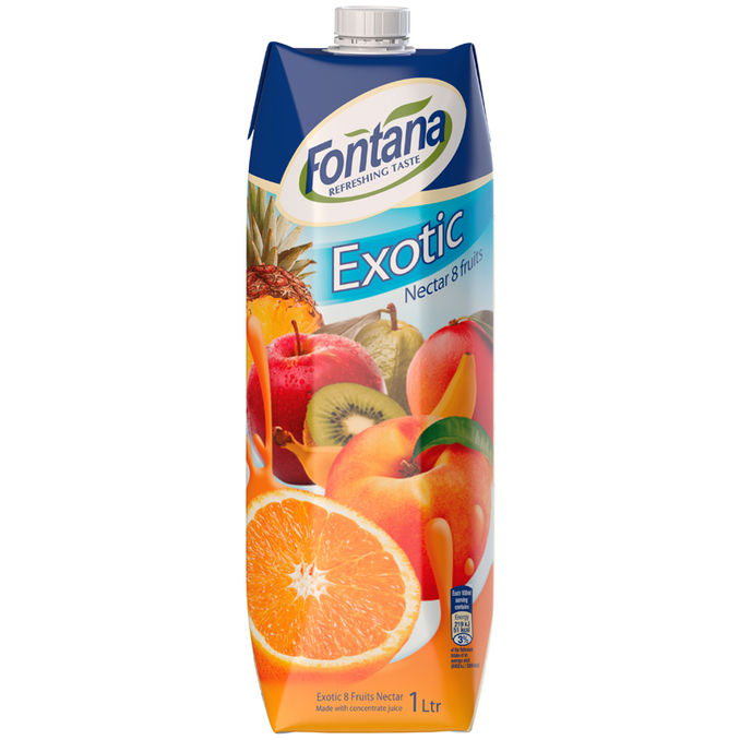 Fontana 3 x Exotic Juice