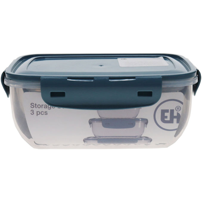EH Vorratsdosen-Set, 3-teilig (400/800/1400 ml)