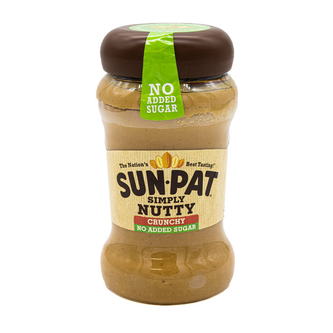 Sunpat Crunchy Peanut Butter No Added Sugar 400g, 400g from Sunpat