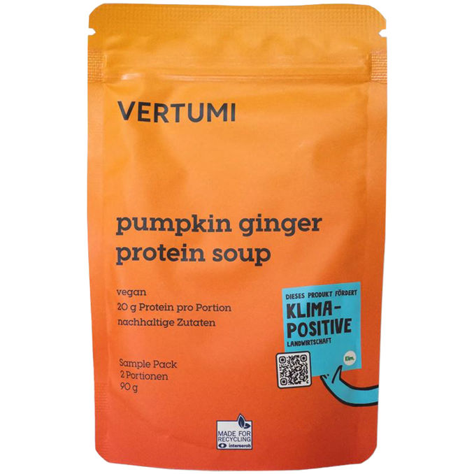 Vertumi Proteinsuppe Kürbis-Ingwer