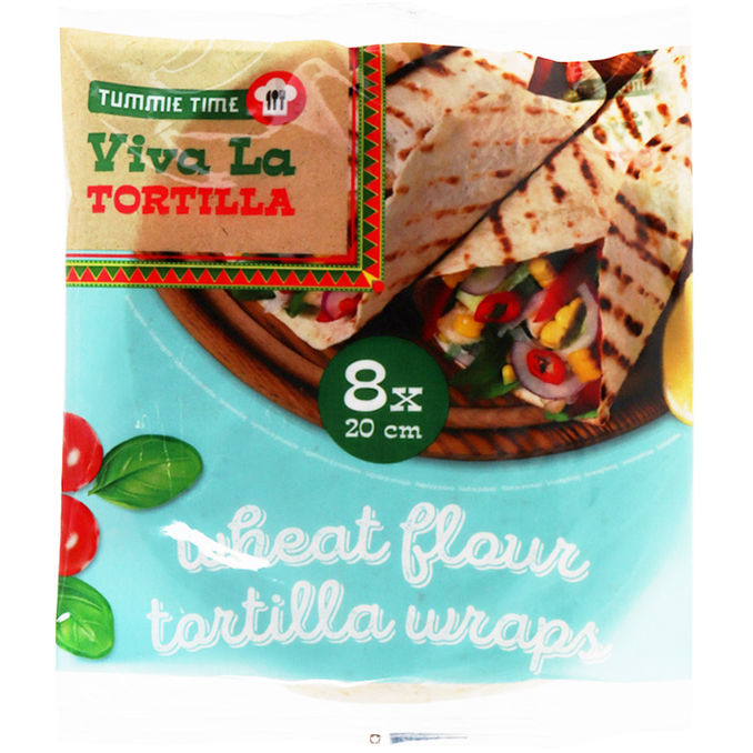 Tummie Time Weizentortillas (20cm)