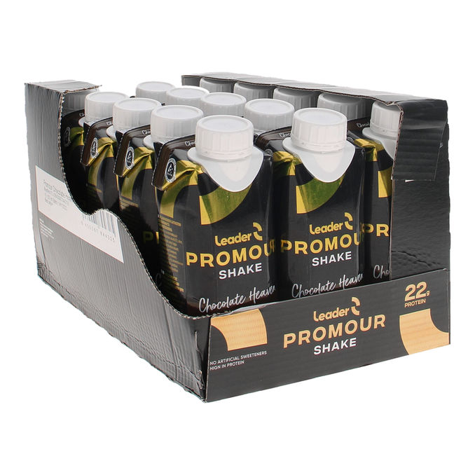Leader Proteiinijuoma Chocolate Heaven 15-pack