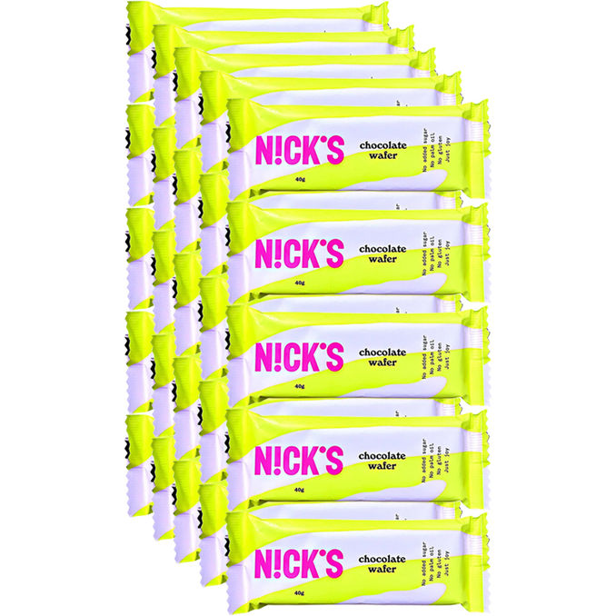 Nick's Waffelriegel Schokolade, 25er Pack