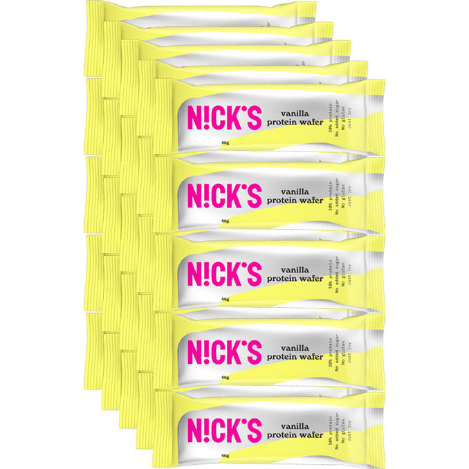Nick's Proteinwaffeln Vanille, 25er Pack