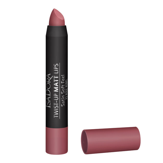 IsaDora Twist-Up Matt Lips 72 Rose Rebel