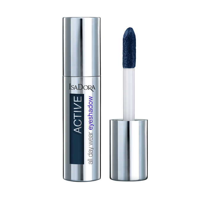 IsaDora Active All Day Wear Eyeshadow Luomiväri 14 Deep Blue