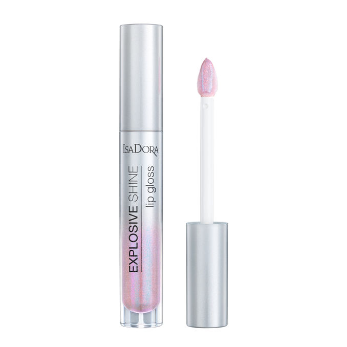 IsaDora Explosive Shine Lip Gloss Glow Pink